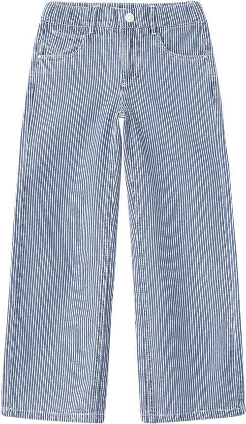 Name It Nkfrose Wide DNM Pant 2664ir Noos Str 134 - Blå Jeans Denim hos Magasin