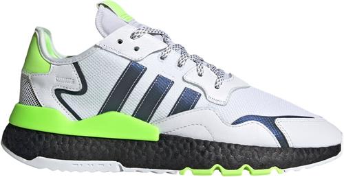 adidas Nite Jogger Sneakers Mand Hvid Sneakers Str 43 1/3 - hos Magasin