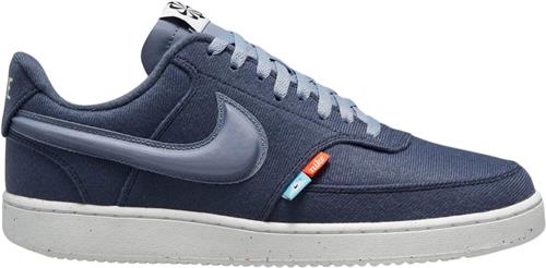 Nike Court Vision Low Next Nature Sneakers Mand Blå Sneakers Str 46 - Læder hos Magasin