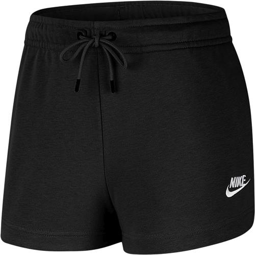 Nike Sportswear Essential Shorts Kvinde Black Sweatshorts Str S - Bomuld hos Magasin