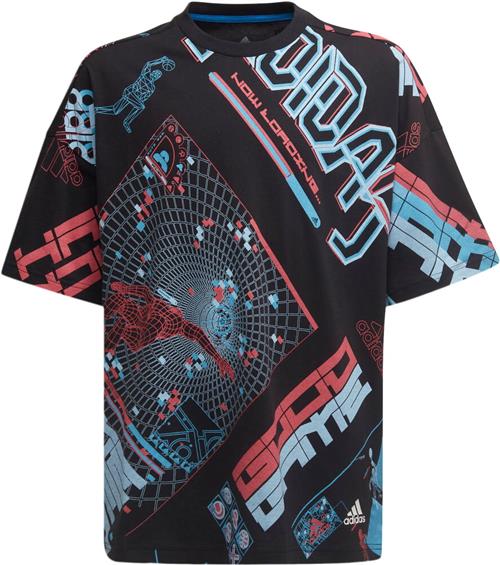 adidas Arkd3 Allover Print Tshirt 128 - T-shirts Bomuld hos Magasin