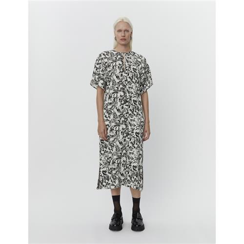 DAY Birger et Mikkelsen Hazel Contrast Elements RD Kvinde Contrast Elements Midi Kjoler Str 42 - hos Magasin