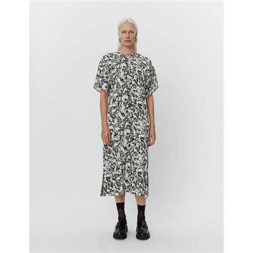 DAY Birger et Mikkelsen Hazel Contrast Elements RD Kvinde Contrast Elements Midi Kjoler Str 34 - hos Magasin