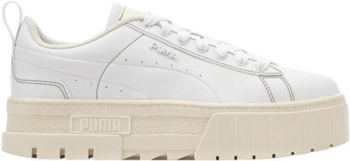 Puma Mayze Infuse Kvinde Puma White Sneakers Str 39 - Læder hos Magasin