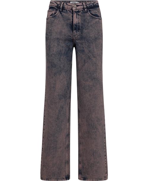 Magasin du Nord Collection Magasin Angel 2O Kvinde Warm Sand Acid Dye Straight Jeans Str S Bomuld