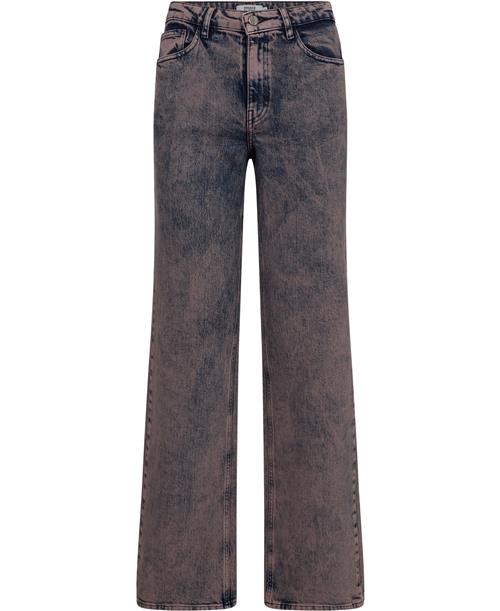 Magasin du Nord Collection Magasin Angel 2O Kvinde Warm Sand Acid Dye Straight Jeans Str M Bomuld