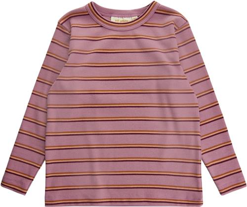 Soft Gallery Sgemmanuel Stripe LS Tee Str 4y - Lilas Bluser Bomuld hos Magasin