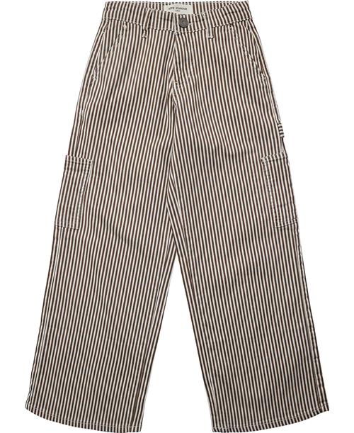 Sofie Schnoor Pants Str 10 år / 140 cm - Brown Striped Bukser hos Magasin