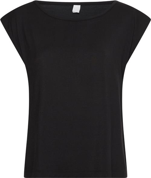 Se Calvin Klein S/S Wide Neck Kvinde Ub1 Toppe Str M - hos Magasin ved Magasin