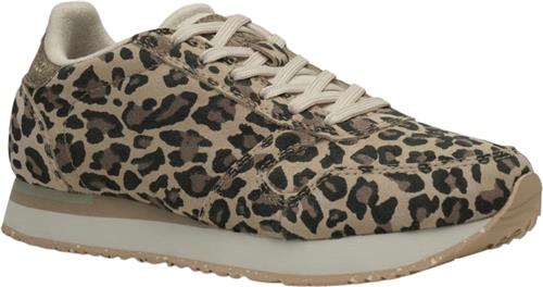 Woden Ydun Icon Animal Kvinde Leopard Sneakers Str 39 - Polyester hos Magasin