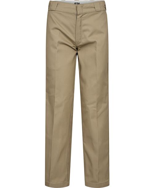 Dickies 874 Work Pant REC Khaki Mand Khaki Casual Bukser Str W28 L30 - hos Magasin