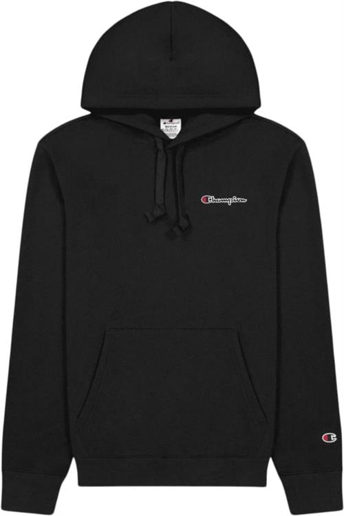 Champion Hooded Sweatshirt Mand Black Hoodies Str L - Bomuld hos Magasin