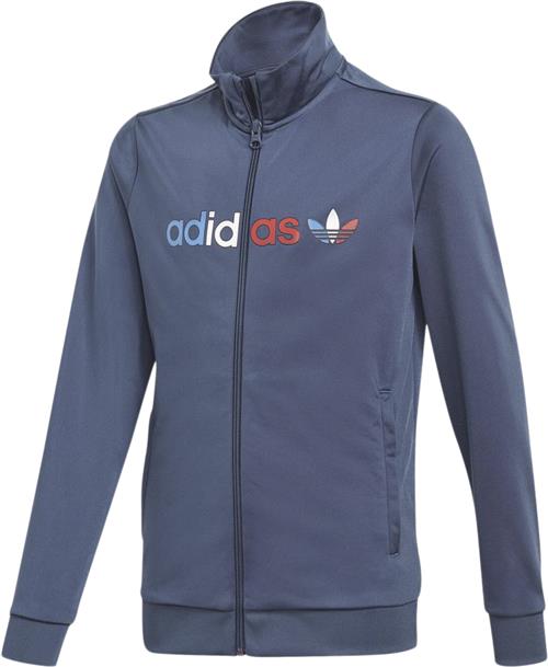 Se adidas Tracktop Str 128 - Blue Sweatshirts Polyester hos Magasin ved Magasin