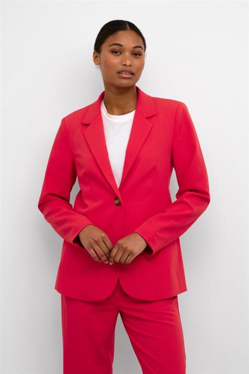 Se Kaffe Kasakura Blazer Kvinde Virtual Pink Blazere Str 46 - hos Magasin ved Magasin