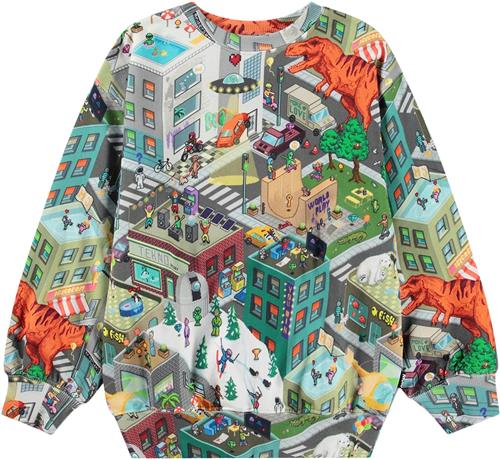 Molo Monti Str 10 år / 140 cm - Multi Sweatshirts hos Magasin