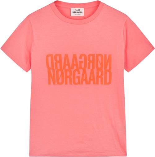 Mads Nørgaard - Copenhagen Single Organic Trenda P Tee Kvinde Lyserød Kortærmede T-shirts Str XXL - hos Magasin