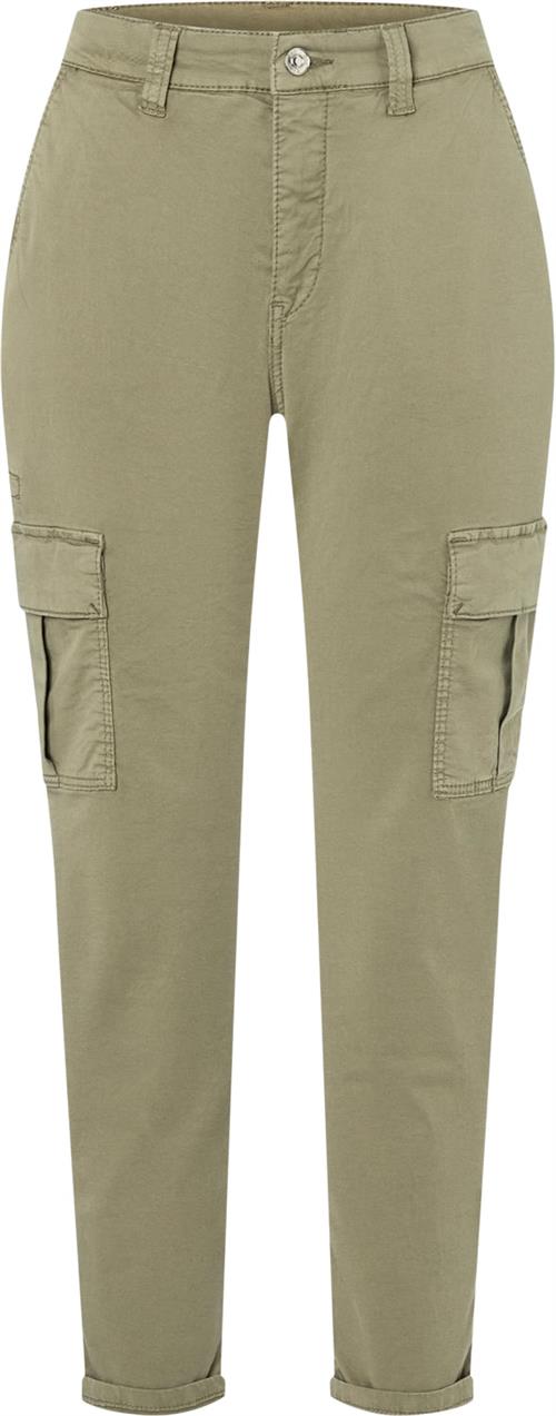 Se MAC Jeans Rich Cargo Kvinde Martini Olive Ppt Bukser Med Smalle Ben Str 44 - hos Magasin ved Magasin