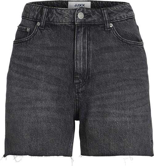 JJXX Jxaura RH Shorts HW RA Denim DNM SN Kvinde Dark Grey/ra005 Denim Shorts Straight Fit Str S Denim - hos Magasin