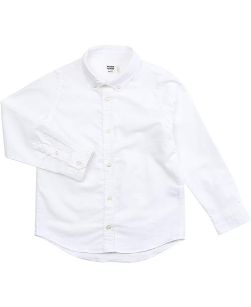 Magasin du Nord Collection Magasin Teis Oxford Shirt Organic Str 6 Bright White Skjorter Bomuld