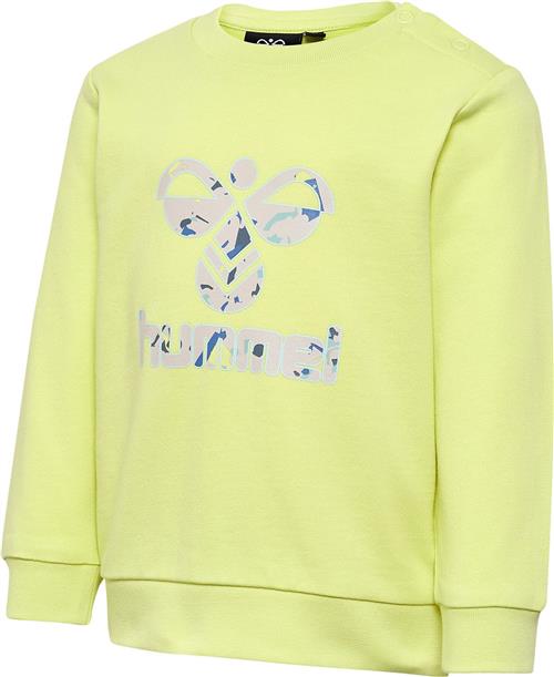 Hummel Hmllime Sweatshirt Str 4 år / 104 cm - Grøn Sweatshirts hos Magasin