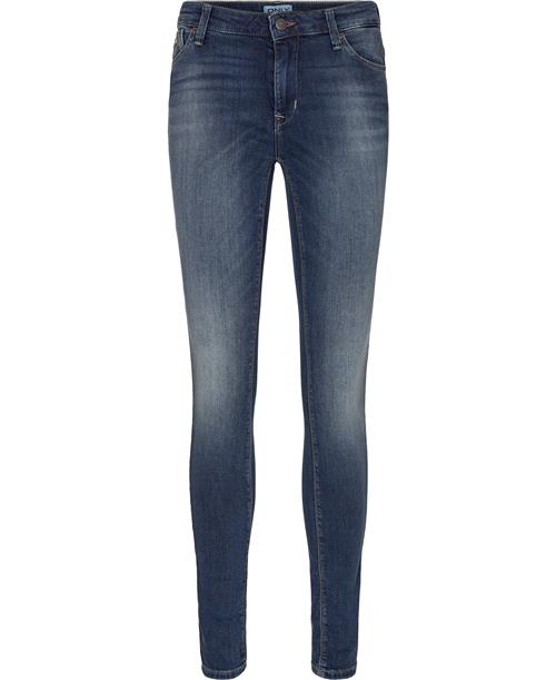 ONLY Onlisa REG SK Jeans BB Rim19433 Kvinde Dark Blue Denim Skinny Jeans Str "28/""34" - hos Magasin