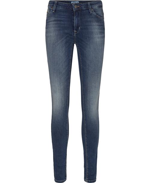 Se ONLY Onlisa REG SK Jeans BB Rim19433 Kvinde Dark Blue Denim Skinny Jeans Str "25/""34" - hos Magasin ved Magasin