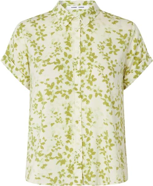 Samsøe Samsøe Majan ss Shirt 9942 Kvinde Meadow Sweet Pea Kortærmede Skjorter Str XL - Viskose hos Magasin