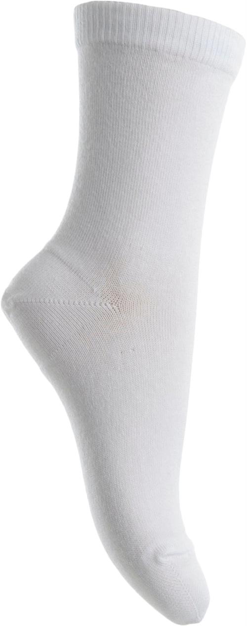 Se mp Denmark Ankle Cotton Plain Str 29/32 - Hvid Strømper hos Magasin ved Magasin