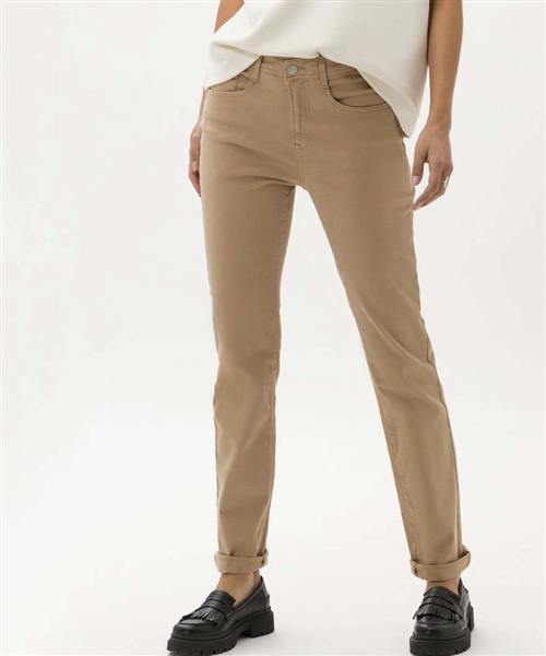 BRAX Style.Carola Kvinde Sand Skinny Jeans Str 42 - Denim hos Magasin