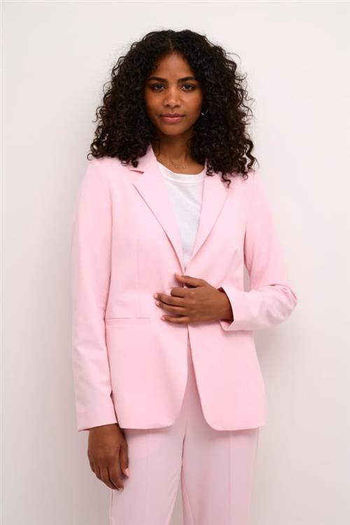 Kaffe Kasakura Blazer Kvinde Pink Mist Blazere Tight Fit Str 44 - hos Magasin