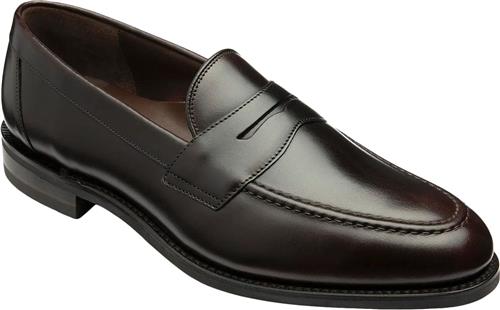 Loake Imperial Dark Brown Mand Dark Brown Loafers Str 43 - hos Magasin