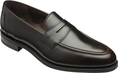 Loake Imperial Dark Brown Mand Dark Brown Loafers Str 41,5 - hos Magasin