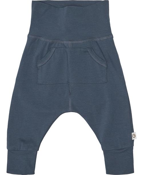 Müsli by Green Cotton Cozy me Pocket Pants boy Str 68 - Midnight Bukser Bomuld hos Magasin