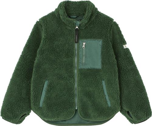 Liewood Nolan Jacket Str 104 - Garden Green Fleece hos Magasin