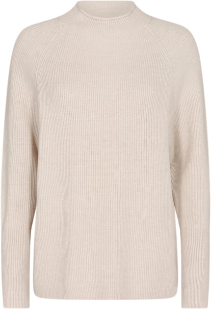 soyaconcept Sckanita 4 Kvinde 91620 Cream Melange Sweaters Str L - Polyester hos Magasin