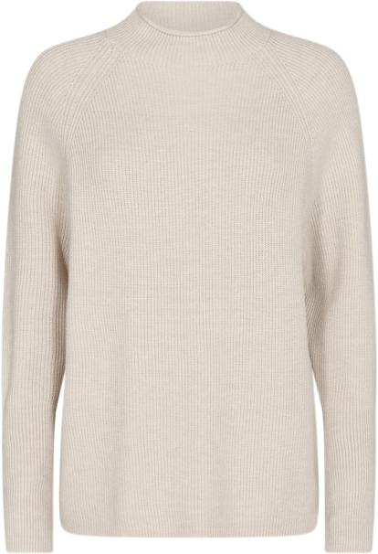 soyaconcept Sckanita 4 Kvinde 91620 Cream Melange Sweaters Str M - Polyester hos Magasin