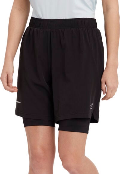 Energetics Isolda 2i-1 Løbeshorts 42 - Træningsshorts Polyester hos Magasin