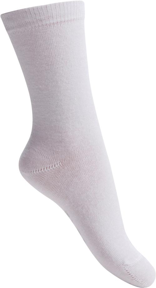 Melton Sock Str 31-34. - Hvid. Strømper hos Magasin