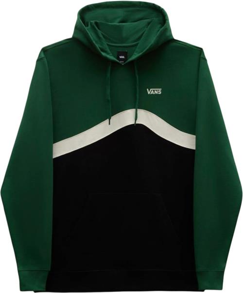 Se Vans Sidestripe Block PO Mand Black/eden Hoodies Str M - Bomuld hos Magasin ved Magasin