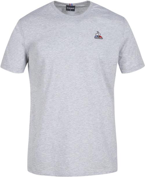 Le Coq Sportif ESS TEE SS N°3 M Gris Chiné CL Mand Ingen Kortærmede T-shirts Str L - Bomuld hos Magasin