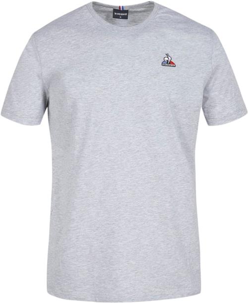 Se Le Coq Sportif ESS TEE SS N°3 M Gris Chiné CL Mand Ingen Kortærmede T-shirts Str M - Bomuld hos Magasin ved Magasin