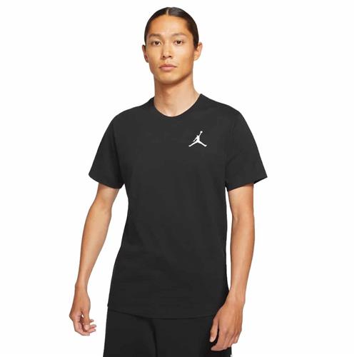 Nike Jordan Jumpman Tshirt Mand Black/white Kortærmede T-shirts Str XS - Bomuld hos Magasin