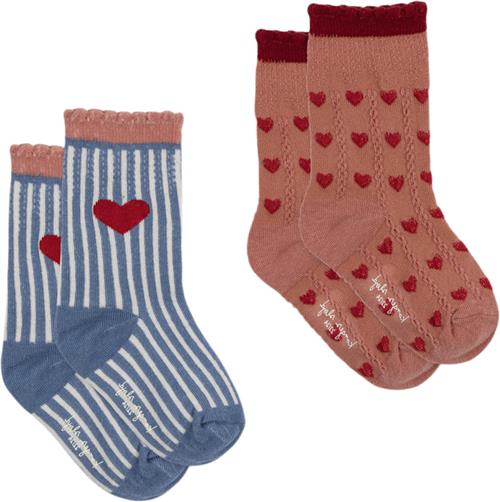 Se Konges Sløjd 2 Pack Jaquard Socks Str 19-21 - M00004 Strømper Bomuld hos Magasin ved Magasin