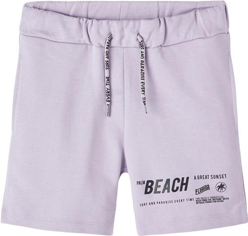 Name It Nkmjoshi Sweat Shorts UNB Str 122 - Wisteria Shorts & Bloomers hos Magasin