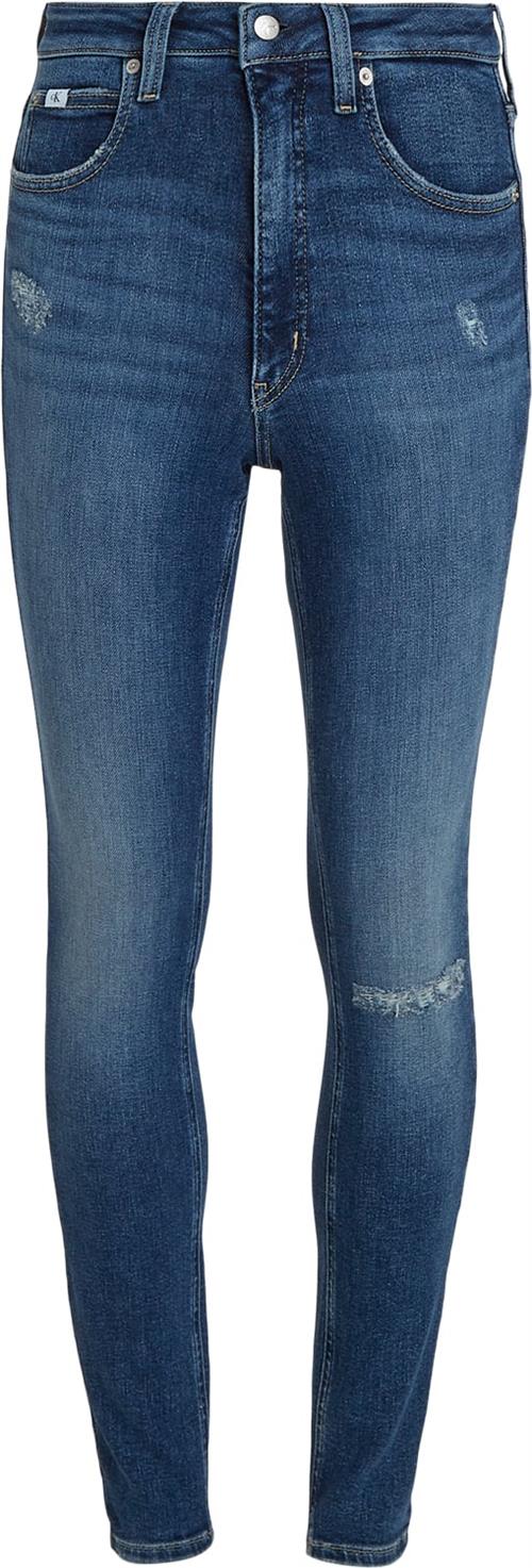 Calvin Klein High Rise Skinny Kvinde 1bj Skinny Jeans Str 25/32 - hos Magasin