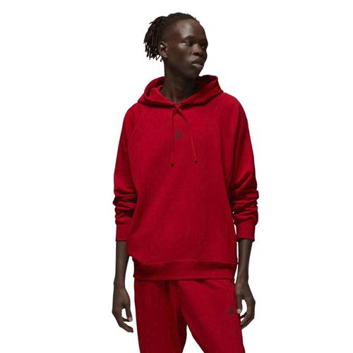 Se Nike Jordan Drifit Flecce Hoodie Mand Black/white Sweatshirts Str M - Bomuld hos Magasin ved Magasin