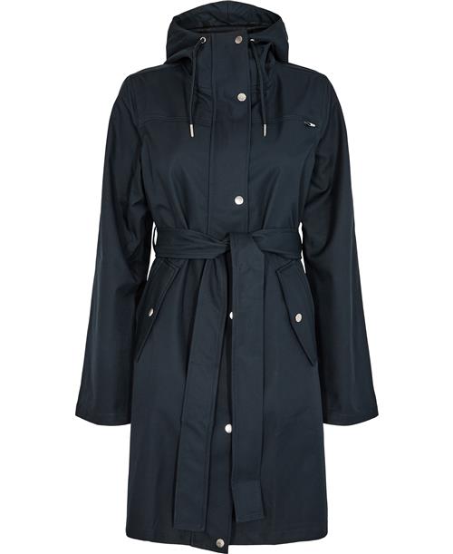 Danefæ Rainlover Raincoat Kvinde Dk Navy Regnjakker Str S - hos Magasin