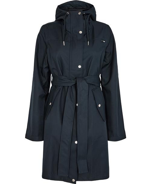 Danefæ Rainlover Raincoat Kvinde Dk Navy Regnjakker Str XXXL - hos Magasin