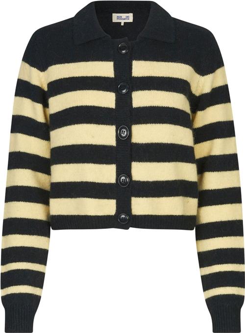 Se Baum und Pferdgarten Chevelle Kvinde Black Yellow Breton Cardigans Regular Fit Str S - hos Magasin ved Magasin