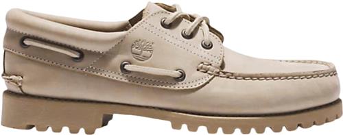 TIMBERLAND 3 eye lug Handsewn Boat Mand Lemon Pepper Sejlersko Str 7.5 - Gummi hos Magasin